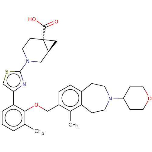 Chemical structure of BindingDB Monomer ID 233977