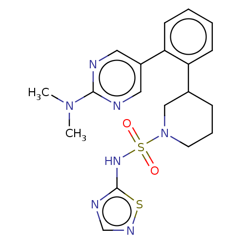 Chemical structure of BindingDB Monomer ID 234236