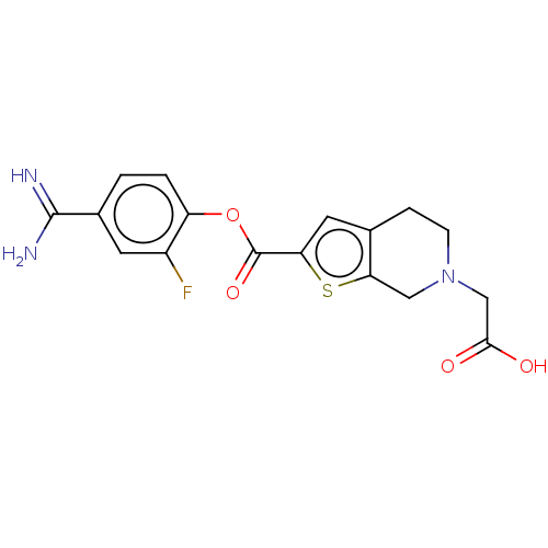 Chemical structure of BindingDB Monomer ID 234262