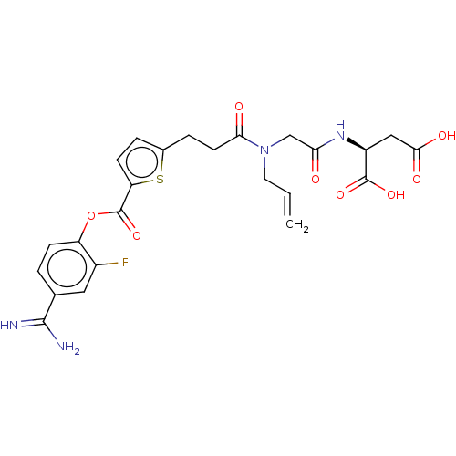 Chemical structure of BindingDB Monomer ID 234267