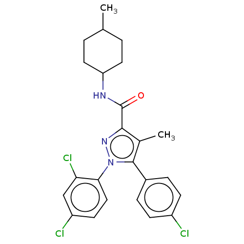 Chemical structure of BindingDB Monomer ID 234274