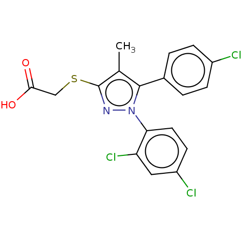 Chemical structure of BindingDB Monomer ID 234284