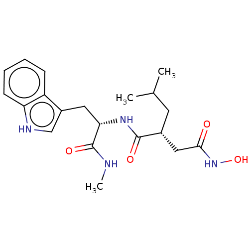 Chemical structure of BindingDB Monomer ID 234334