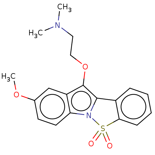 Chemical structure of BindingDB Monomer ID 234385