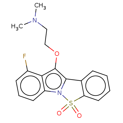 Chemical structure of BindingDB Monomer ID 234386