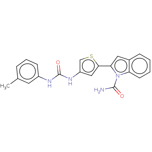 Chemical structure of BindingDB Monomer ID 234597