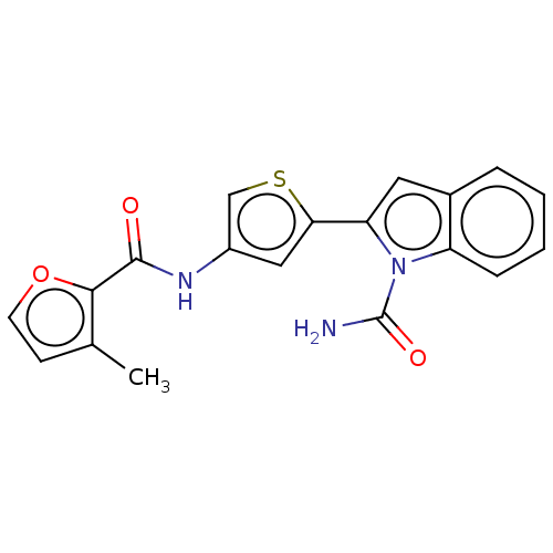 Chemical structure of BindingDB Monomer ID 234603