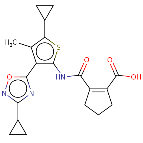 Chemical structure of BindingDB Monomer ID 234674
