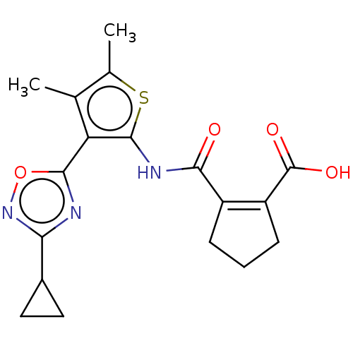 Chemical structure of BindingDB Monomer ID 234681