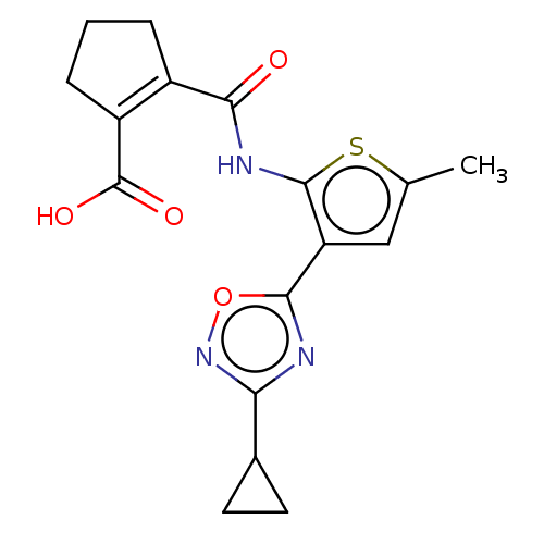 Chemical structure of BindingDB Monomer ID 234683