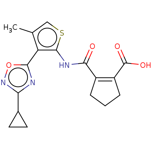 Chemical structure of BindingDB Monomer ID 234692