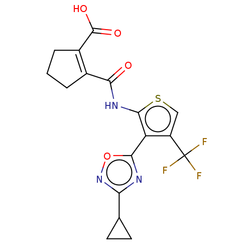 Chemical structure of BindingDB Monomer ID 234694
