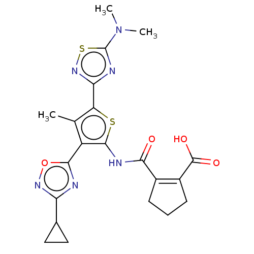 Chemical structure of BindingDB Monomer ID 234695