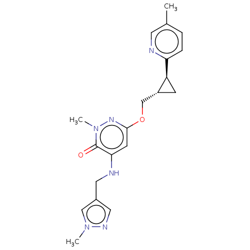 Chemical structure of BindingDB Monomer ID 234722