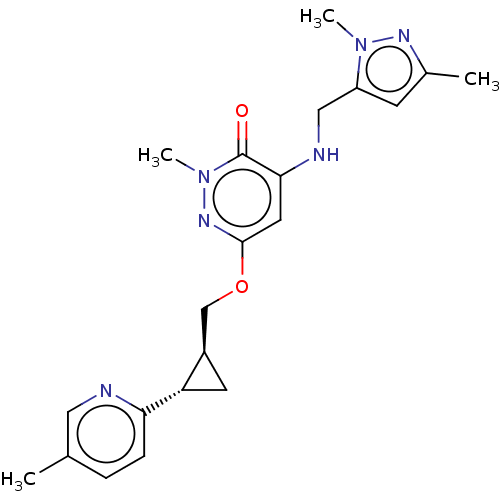 Chemical structure of BindingDB Monomer ID 234726