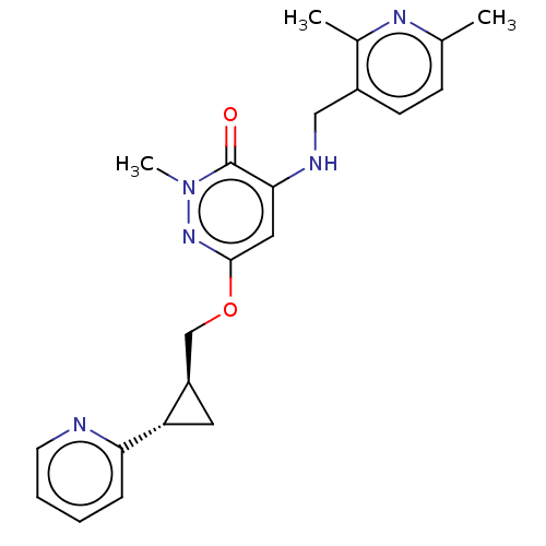 Chemical structure of BindingDB Monomer ID 234761