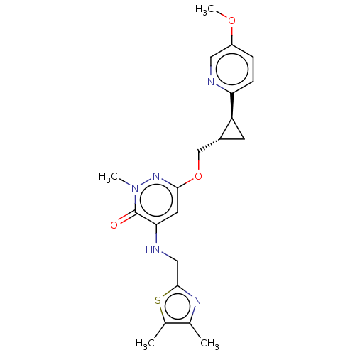 Chemical structure of BindingDB Monomer ID 234821