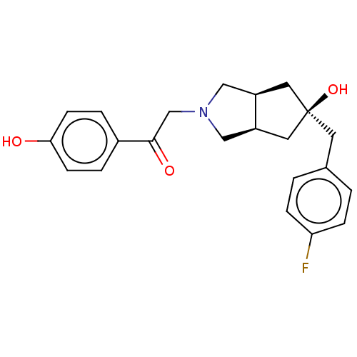 Chemical structure of BindingDB Monomer ID 235338