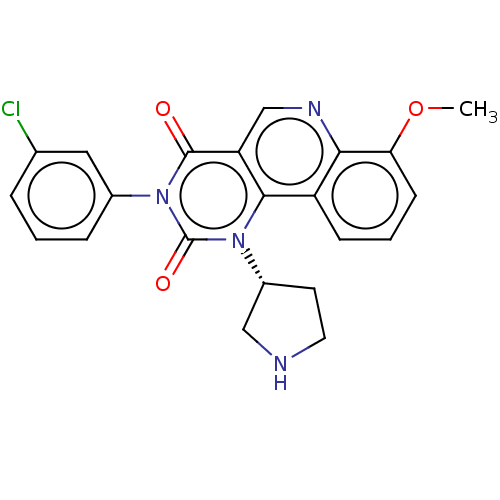 Chemical structure of BindingDB Monomer ID 235382