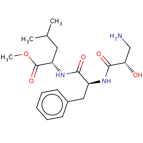 Chemical structure of BindingDB Monomer ID 235702