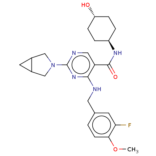 Chemical structure of BindingDB Monomer ID 235764