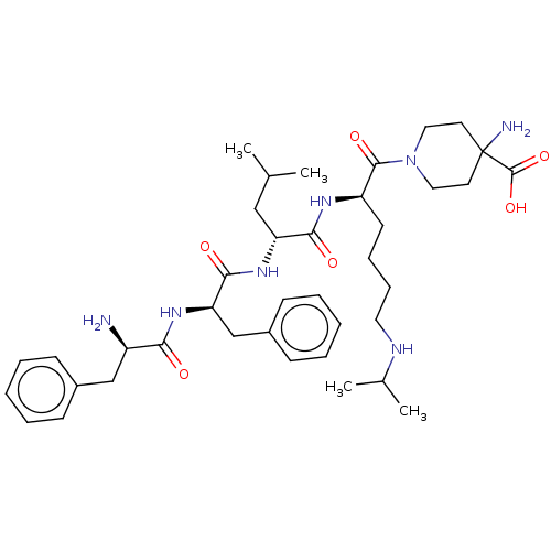 Chemical structure of BindingDB Monomer ID 235797