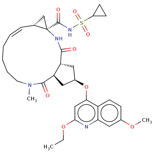 Chemical structure of BindingDB Monomer ID 236565