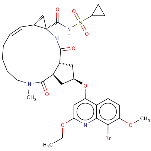 Chemical structure of BindingDB Monomer ID 236566