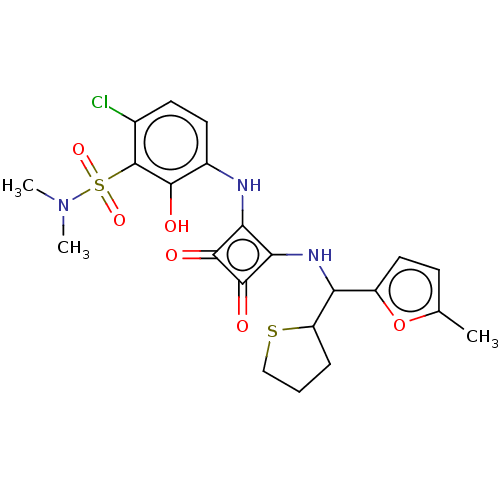 Chemical structure of BindingDB Monomer ID 236813