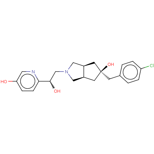 Chemical structure of BindingDB Monomer ID 237552
