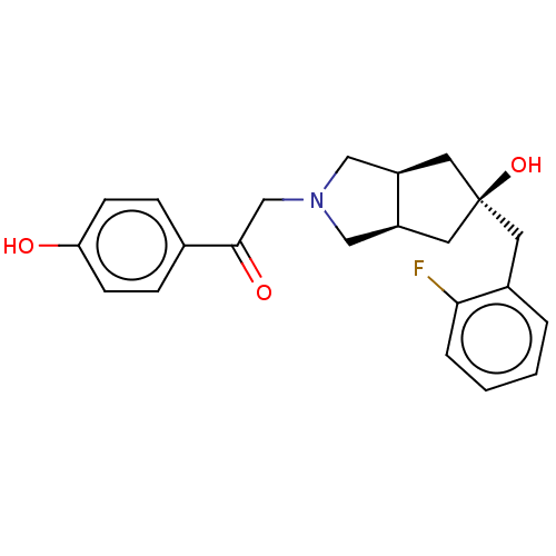 Chemical structure of BindingDB Monomer ID 237554