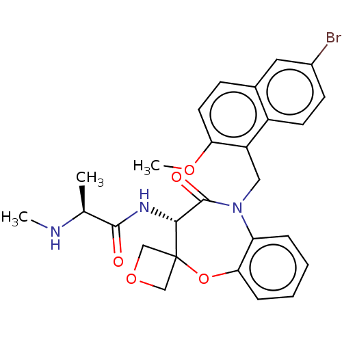 Chemical structure of BindingDB Monomer ID 237562