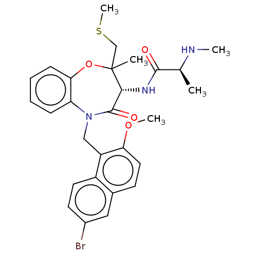 Chemical structure of BindingDB Monomer ID 237563