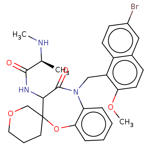 Chemical structure of BindingDB Monomer ID 237564