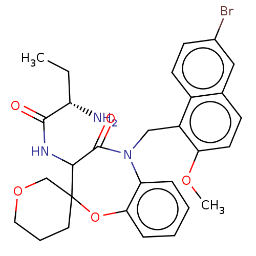 Chemical structure of BindingDB Monomer ID 237568