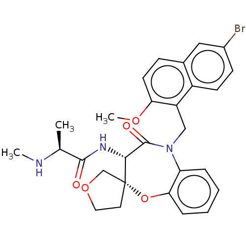 Chemical structure of BindingDB Monomer ID 237579