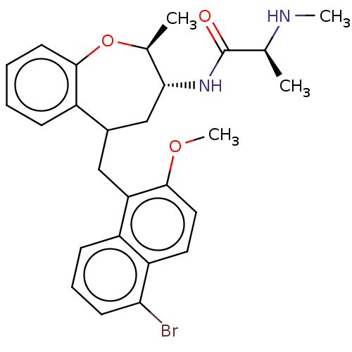 Chemical structure of BindingDB Monomer ID 237582