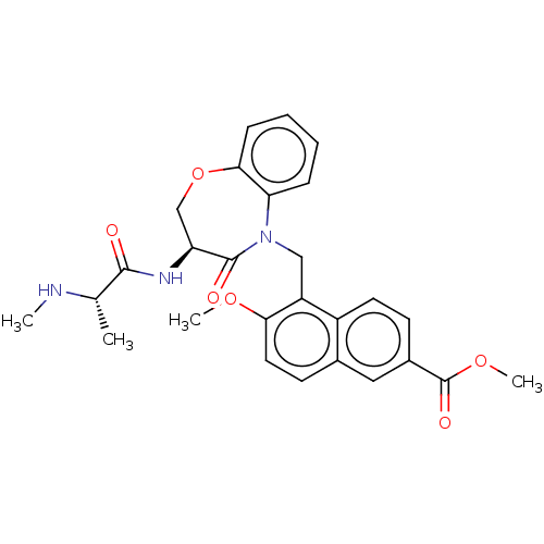 Chemical structure of BindingDB Monomer ID 237619