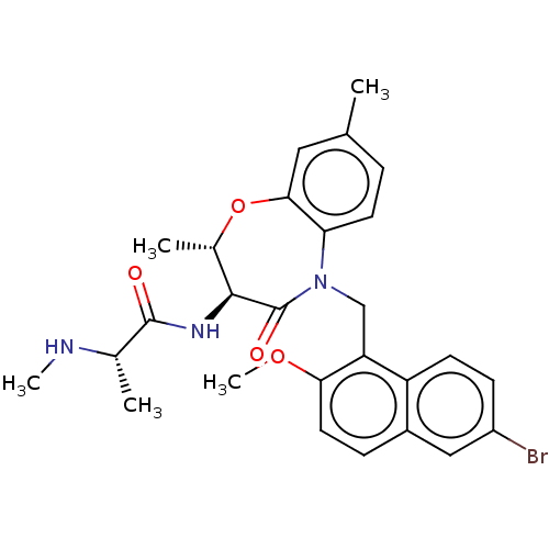 Chemical structure of BindingDB Monomer ID 237627