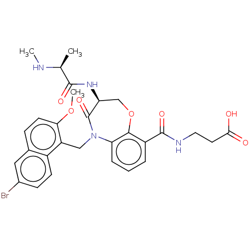 Chemical structure of BindingDB Monomer ID 237638