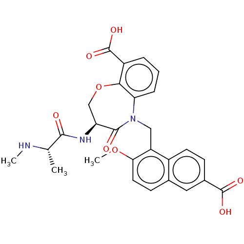Chemical structure of BindingDB Monomer ID 237640