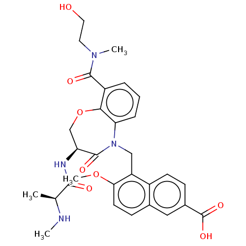 Chemical structure of BindingDB Monomer ID 237641
