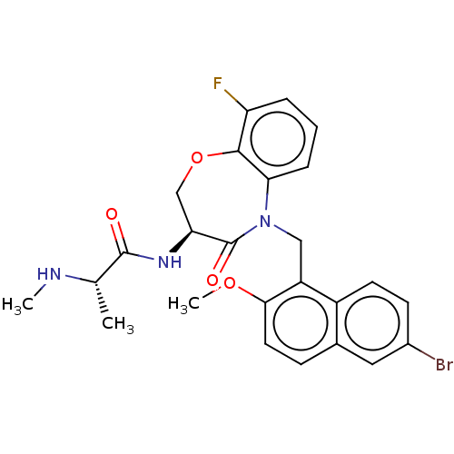Chemical structure of BindingDB Monomer ID 237672