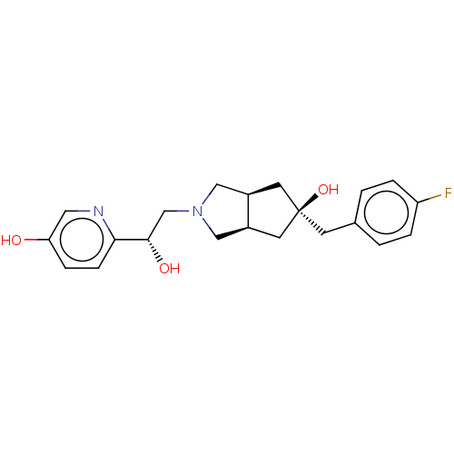 Chemical structure of BindingDB Monomer ID 237709