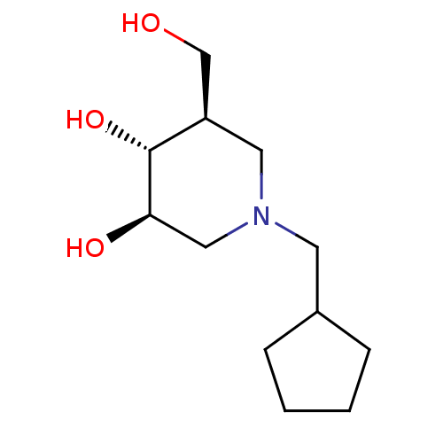 Chemical structure of BindingDB Monomer ID 238213
