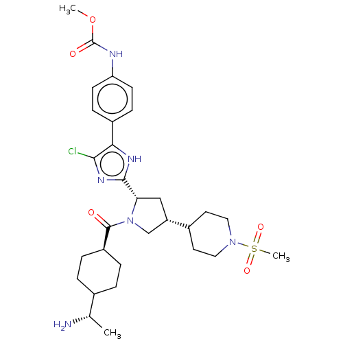 Chemical structure of BindingDB Monomer ID 238262