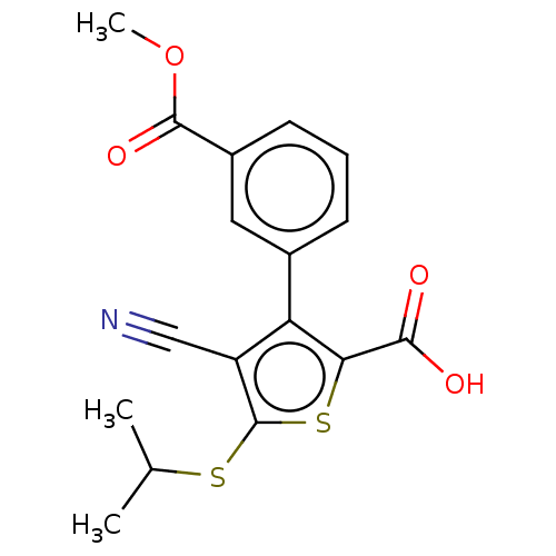 Chemical structure of BindingDB Monomer ID 238365