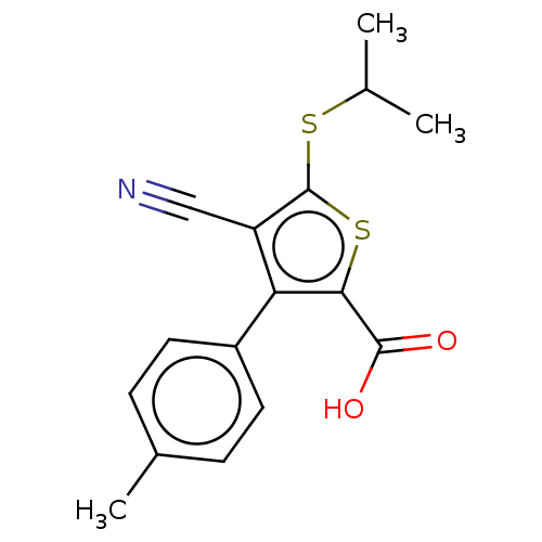 Chemical structure of BindingDB Monomer ID 238367