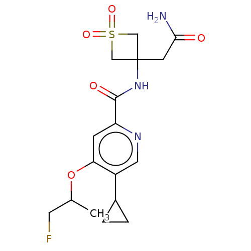 Chemical structure of BindingDB Monomer ID 240576