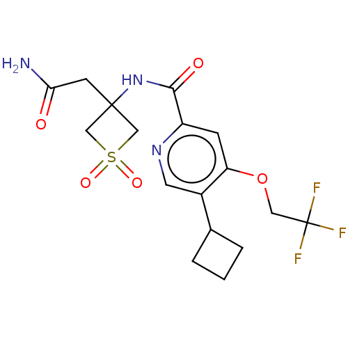 Chemical structure of BindingDB Monomer ID 240584